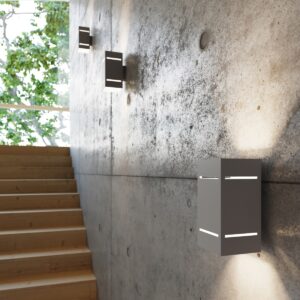 Lampă de perete BLOCCO gri - imagine 9