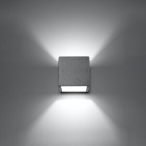 Lampă de perete QUAD beton - imagine 3