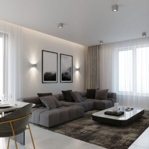 Plafonieră QUAD beton - imagine 8