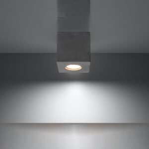 Plafonieră QUAD beton - imagine 3