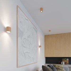 Plafonieră ORBIS lemn natural - imagine 8
