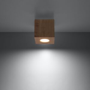 Plafonieră QUAD lemn natural - imagine 3