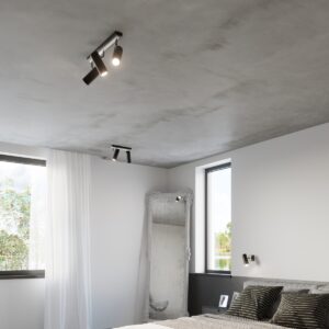 Plafonieră DIREZIONE 3 negru - imagine 7