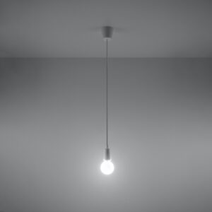 Lampă suspendată DIEGO 1 alb - imagine 3