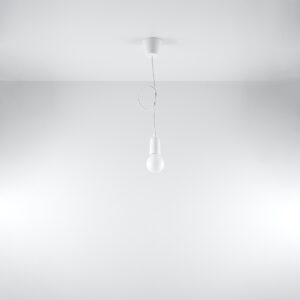 Lampă suspendată DIEGO 1 alb - imagine 5