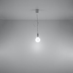 Lampă suspendată DIEGO 1 alb - imagine 6
