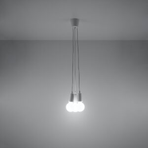 Lampă suspendată DIEGO 3 alb - imagine 3