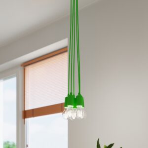 Lampă suspendată DIEGO 5 verde - imagine 11