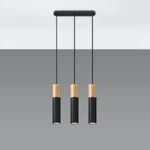 Lampă suspendată PABLO 3 negru - imagine 2