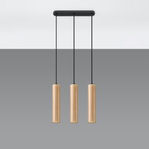 Lampă suspendată LINO 3 lemn - imagine 2