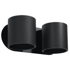 Lampă de perete ORBIS 2 negru