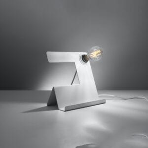 Lampă de masă INCLINE alb - imagine 3