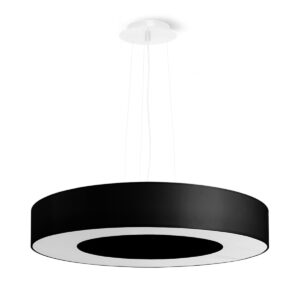 Candelabru SATURNO SLIM 50 negru - imagine 1