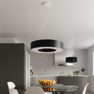 Candelabru SATURNO SLIM 70 negru - imagine 7