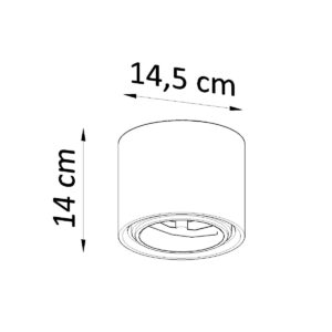 Lampă de perete ceramică KALU - imagine 4