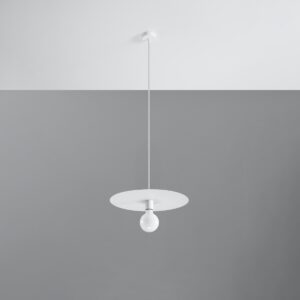 Lampă suspendată FLAVIO alb - imagine 2