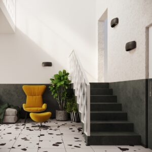 Aplică ceramică PONTIUS negru - imagine 6