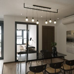 Candelabru SALAMANCA 6 negru - imagine 6