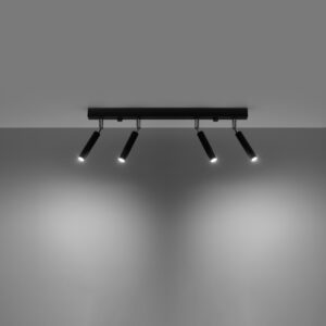 Plafonieră EYETECH 4 negru - imagine 3