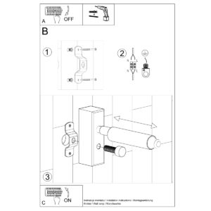 Lampă de perete EYETECH 1 alb - imagine 5