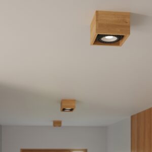 Plafonieră QUATRO 1 lemn natural - imagine 8