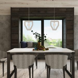 Lampă suspendată TRES alb - imagine 6