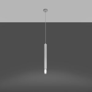 Lampă suspendată WEZYR 1 alb - imagine 3