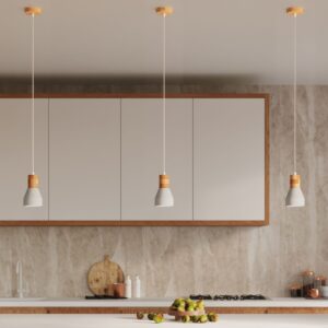 Lampă suspendată QUBIC gri - imagine 8