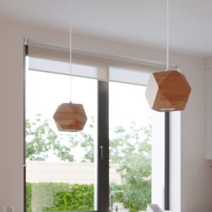 Lampă suspendată WOODY lemn natural - imagine 8