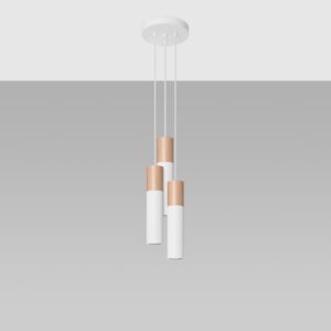 Lampă suspendată PABLO 3P alb - imagine 2