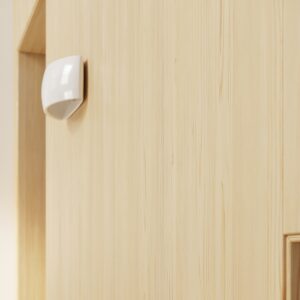 Lampă de perete lăcuită PONTIUS alb lucios - imagine 8