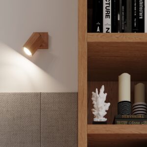 Lampă de perete ZEKE stejar - imagine 7