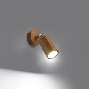 Lampă de perete ZEKE stejar - imagine 3