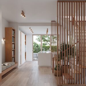 Plafonieră ZEKE 3 stejar - imagine 6