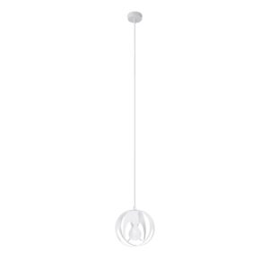 Lampă suspendată TULOS 1 alb - imagine 1