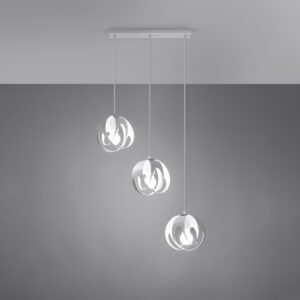 Lampă suspendată TULOS 3L alb - imagine 3