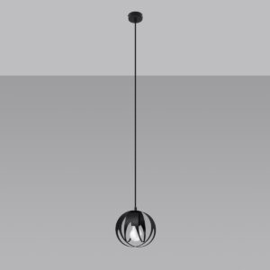 Lampă suspendată TULOS 1 negru - imagine 2