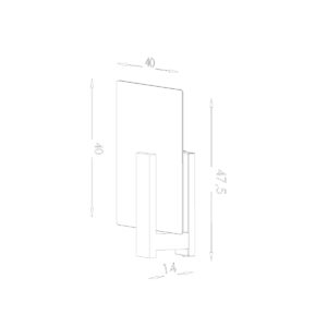 Plafonieră LAPPO wenge - imagine 5