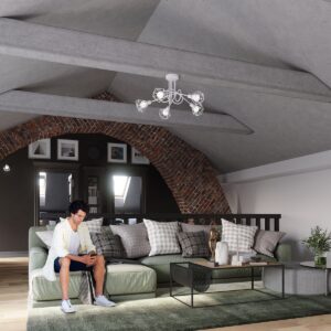 Plafonieră ARTEMIS 3 alb - imagine 7