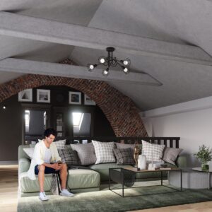 Candelabru ARTEMIS 3S negru - imagine 7