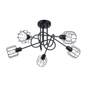 Candelabru BELUCI 5S negru - imagine 1