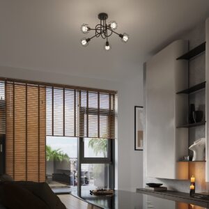 Candelabru BELUCI 5S negru - imagine 8