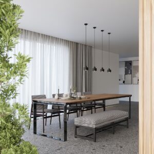 Lampă suspendată SAVAR 3 negru - imagine 7