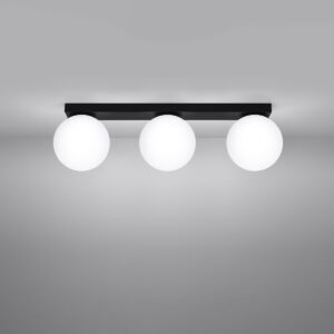 Plafonieră YOLI 3 negru - imagine 3