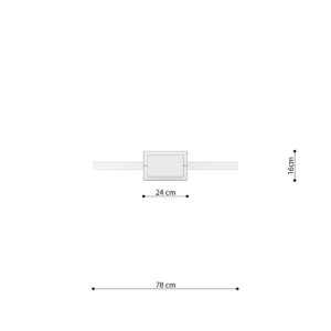 Lampă suspendată RIO 78 alb 3000K - imagine 8