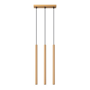 Lampă suspendată PASTELO 3L aur
