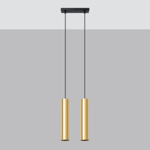 Lampă suspendată LAGOS 2 aur lustruit - imagine 2