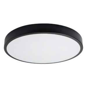 Plafonieră ONYX 60 negru LED 3000K - imagine 1