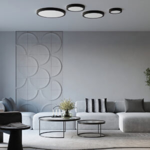 Plafonieră ONYX 60 negru LED 3000K - imagine 9