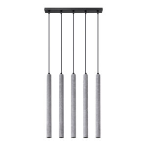 Lampă suspendată PASTELO 5L beton - imagine 1